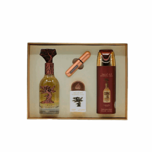 Kit Eternal Oud EDP 100ML + EDP 20ML + Spray 200ML Unissex - Lattafa