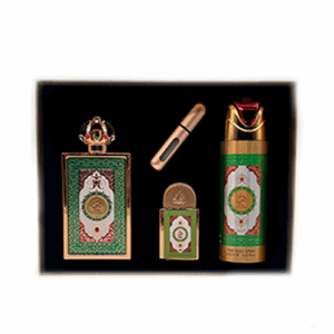 Kit King of Arabia EDP 100ML + EDP 20ML + Spray 200ML Unissex - Lattafa