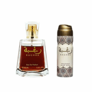 Kit EDP + Body Raghba Unissex 1X100ML 1x200ML - Lattafa