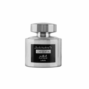 Perfume EDP Confidential Platinum Masculino 100ML - Lattafa